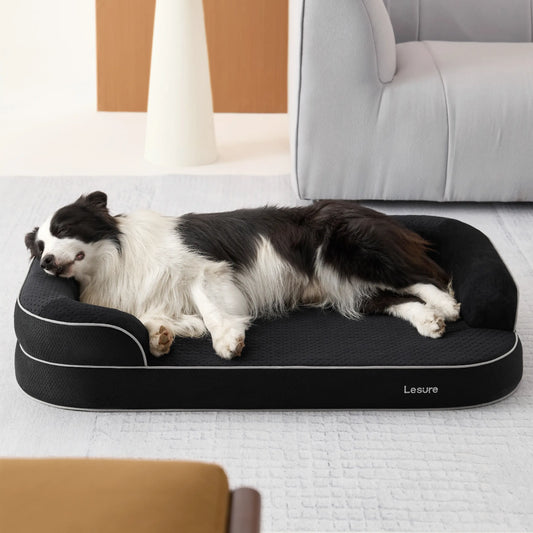 Lesure Realortho Orthopedic Dog Bed for Joint Support in Large and Senior Canines