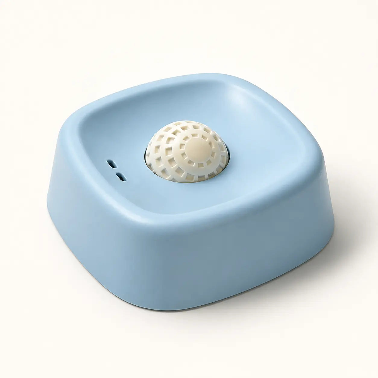 Dog Slow Feeder Bowl Featuring Rotating Lick Ball for Yogurt, Wet Food, and Treats