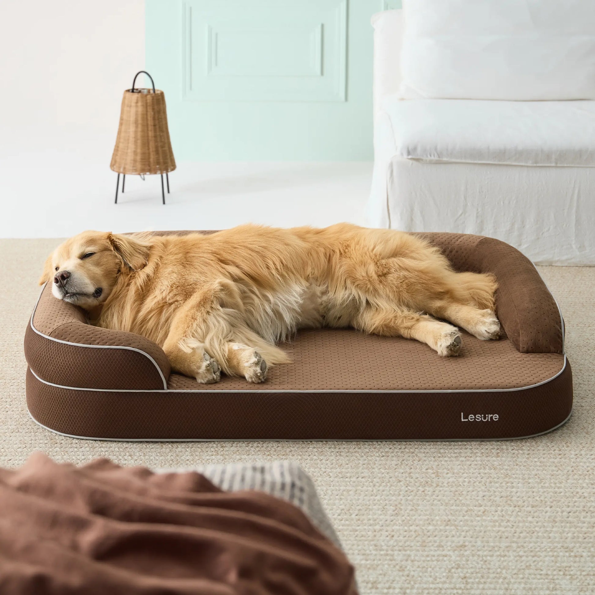Lesure Realortho Orthopedic Dog Bed for Joint Support in Large and Senior Canines