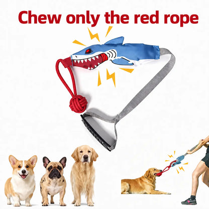 Kawiwi Interactive Dog Tug Toy - Safe Tug of War Squeaky Rope for Small & Medium Dogs, Promotes Bonding and Energy Conservation for Indoor & Outdoor Play (Not a Chew Toy, Supervised Use Only)