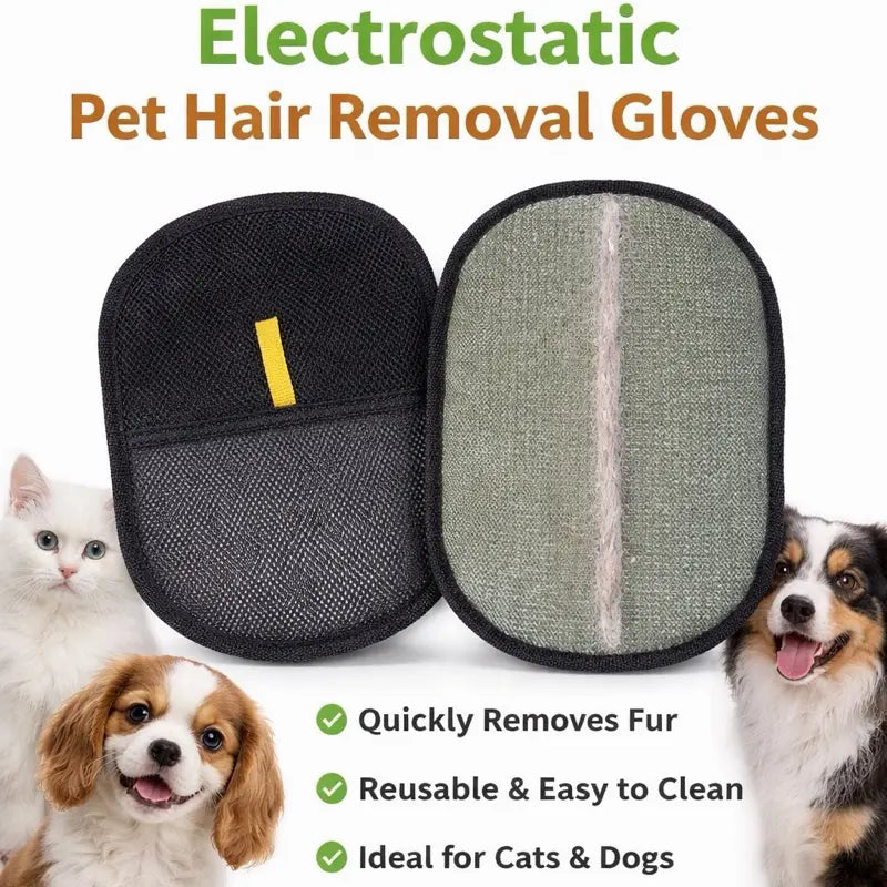 Pet Hair Removal Gloves