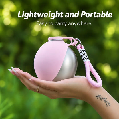 Premium Portable Dog Water Dispenser - Durable, Spill-Proof Design for All-Terrain Travel with One-Handed Operation and Leak-Free Assurance