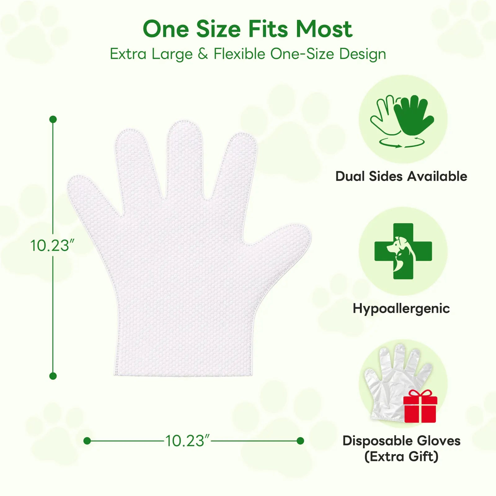 Professional Pet Grooming Wipes for Dogs and Cats - Waterless Bath, Hypoallergenic, Deodorizing, Extra Thick Care for Paws, Fur, Face, Ears, and Tail