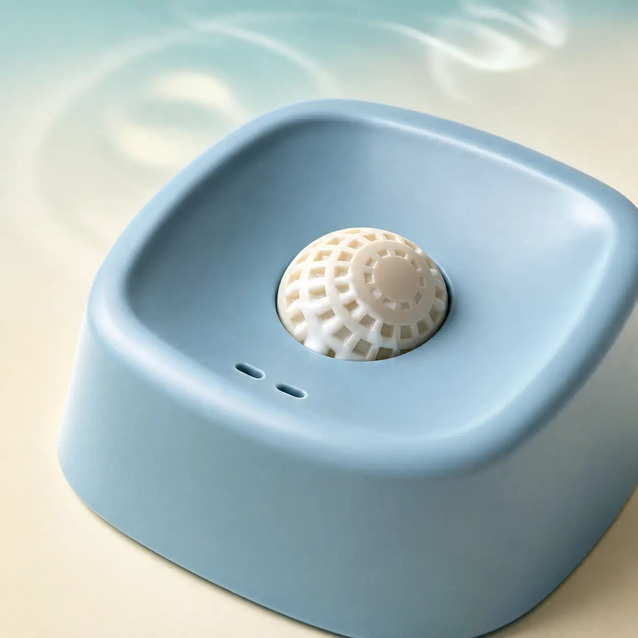 Dog Slow Feeder Bowl Featuring Rotating Lick Ball for Yogurt, Wet Food, and Treats