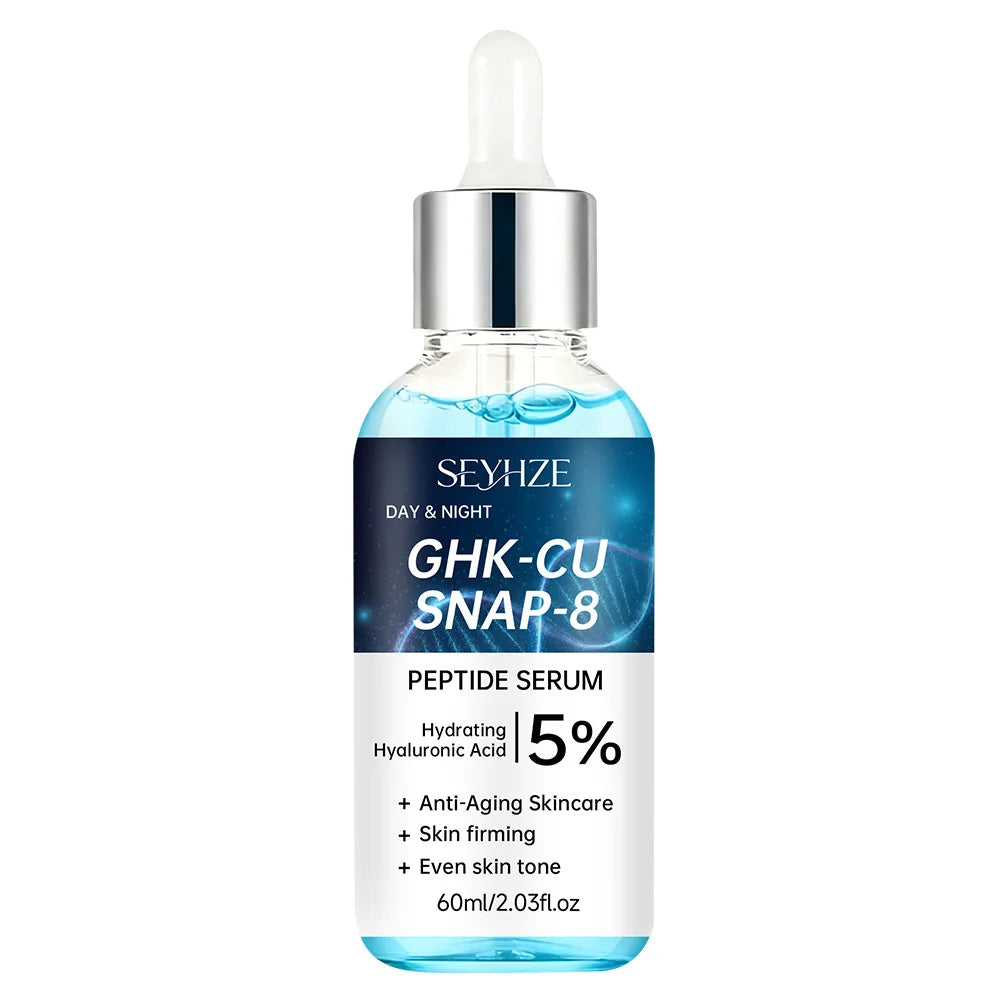 Blue Copper Peptide Essence - Skin Tightening and Lifting Liquid for Uniform Tone and Deep Hydration (40ml/60ml)
