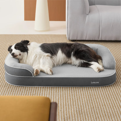 Lesure Realortho Orthopedic Dog Bed for Joint Support in Large and Senior Canines
