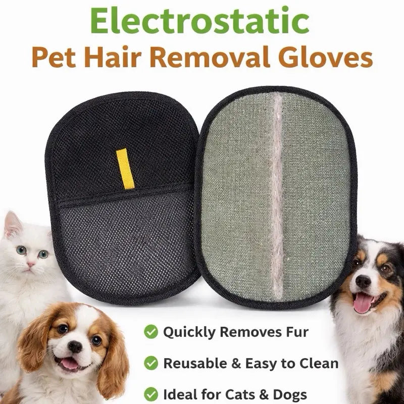 Pet Hair Removal Gloves