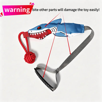 Kawiwi Interactive Dog Tug Toy - Safe Tug of War Squeaky Rope for Small & Medium Dogs, Promotes Bonding and Energy Conservation for Indoor & Outdoor Play (Not a Chew Toy, Supervised Use Only)